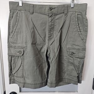 St. John's Bay Men's Cargo Shorts in Olive